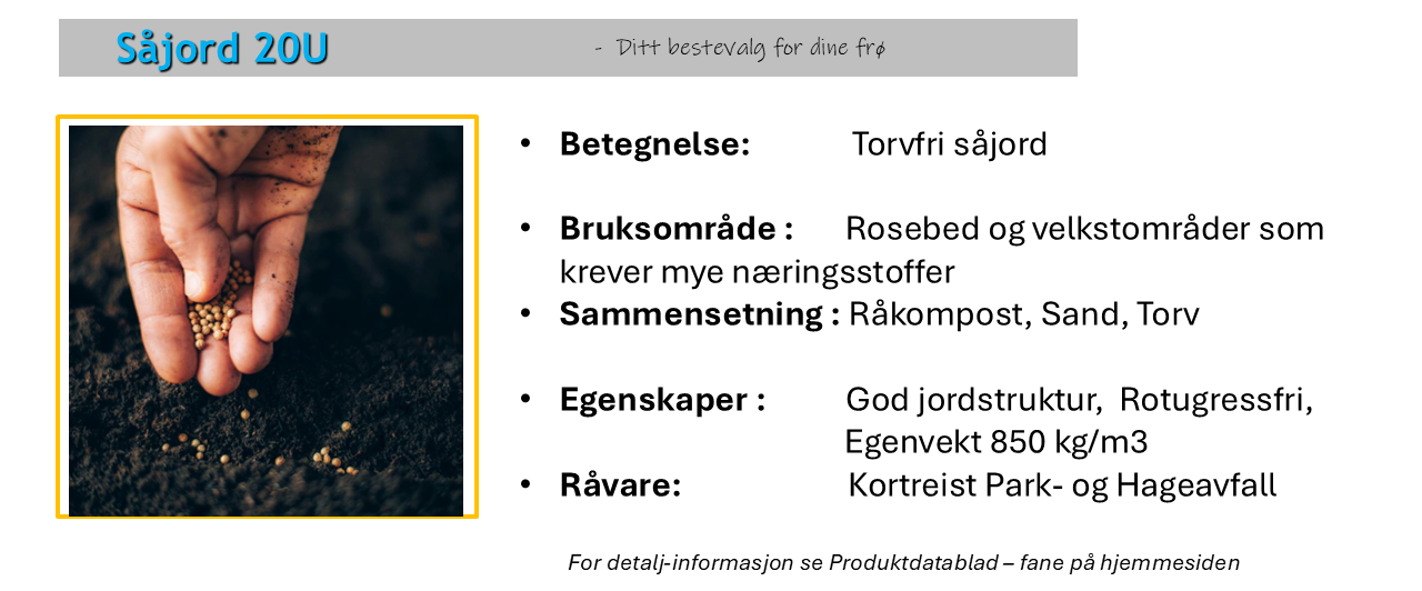 Såjord 20U